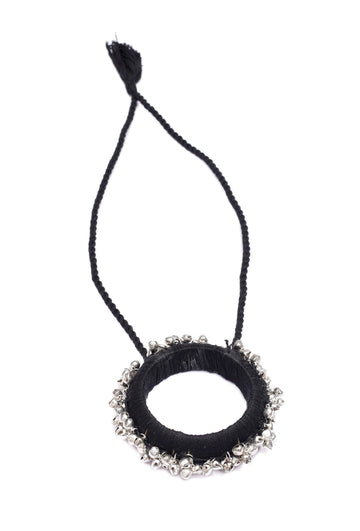 Onyx Black Ghungroo Handcrafted Necklace